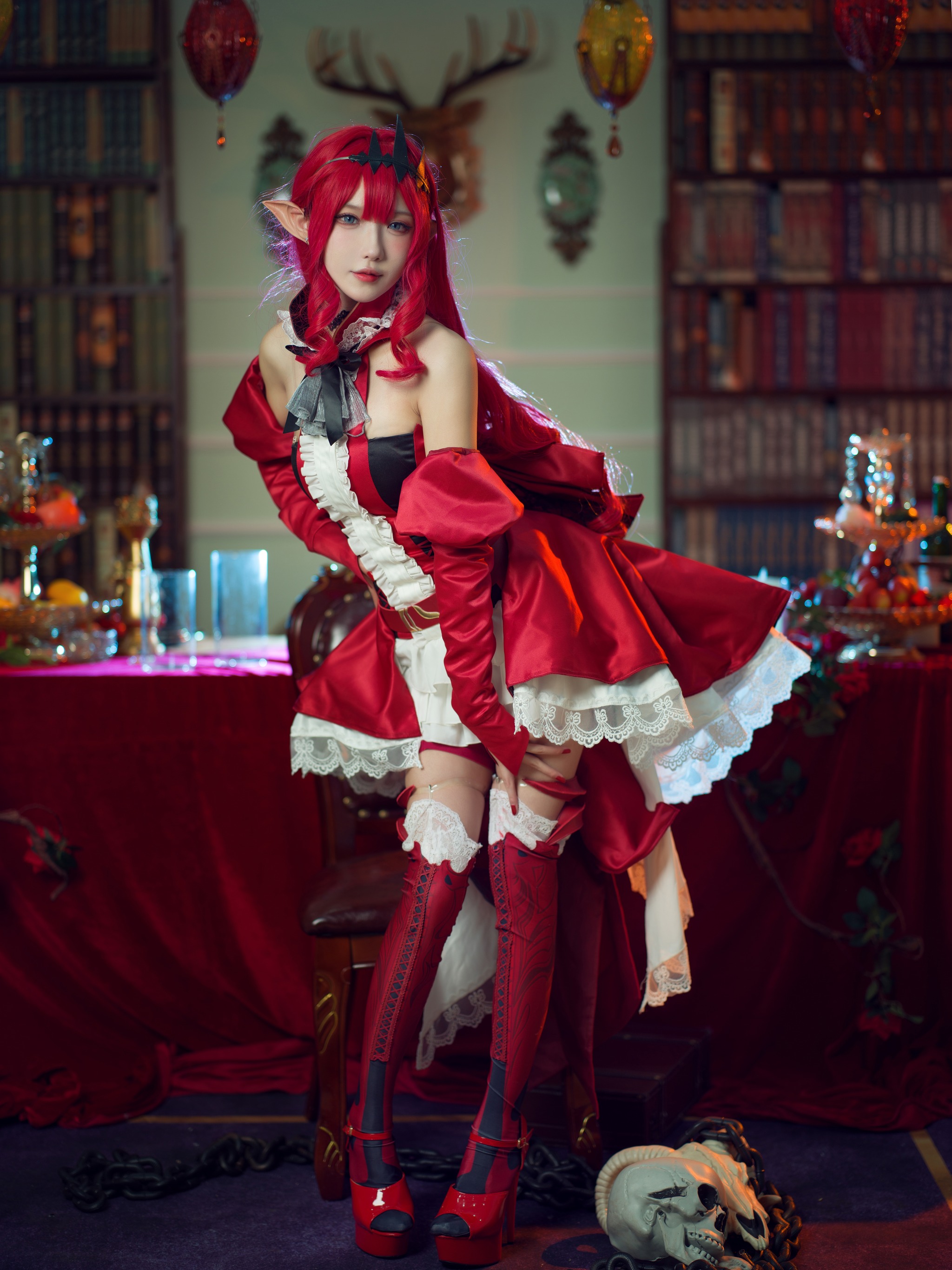图片[1]-阿包也是兔娘 – NO.064 Fate崔斯坦妖精骑手[34P]-XikXak